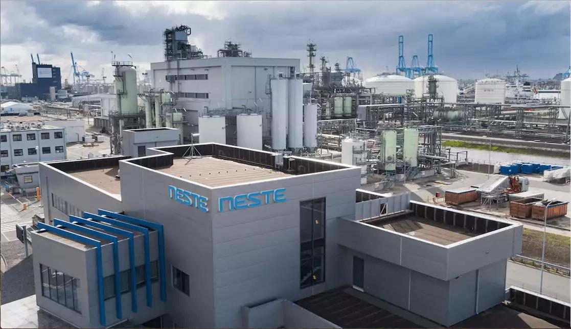 Neste Renewable Diesel Refinery, Rotterdam, Netherlands — Completed control and operations building