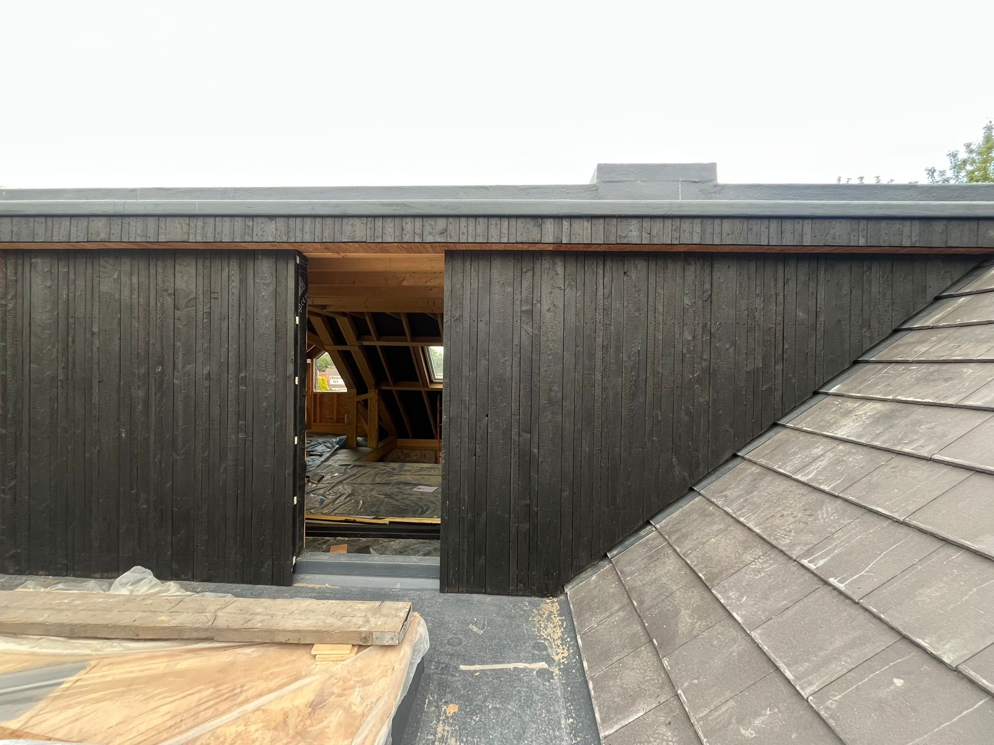 Residential Alteration & Extension, Castleford, West Yorkshire — Upper extension and roof detail