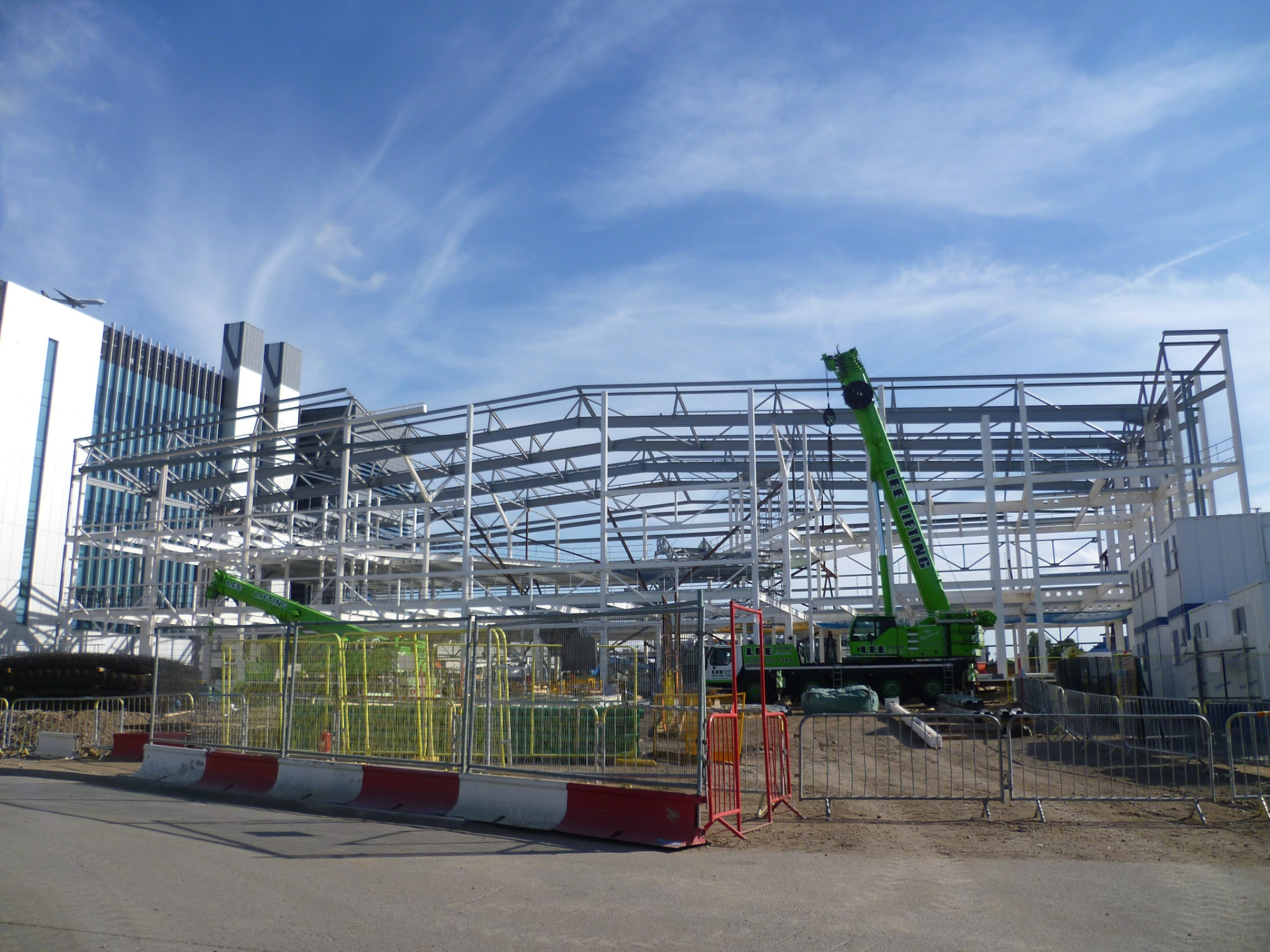 BSkyB Meeting Centre, United Kingdom — Site view during construction